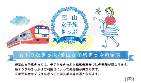 优惠票/叶山女子旅周游票价格表